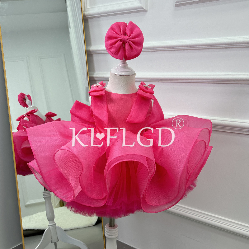 Toddler Girl Tulle Party Dress - KLFLGD Gaun Pesta Anak Perempuan Bayi
