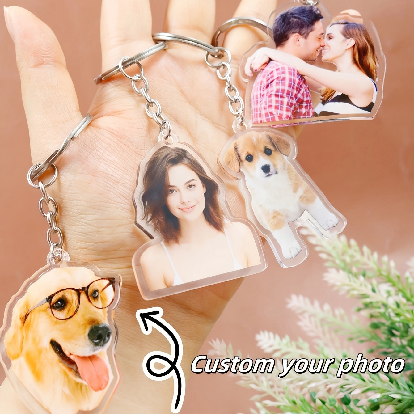 Baby Gear - 1 Gantungan Kunci Akrilik Foto Kustom