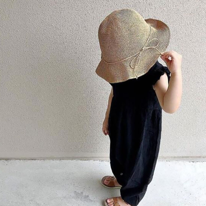 Pakaian Bayi Baru Musim Panas  - Baby Summer Linen Sleeveless Jumpsuit ulasan dan harga
