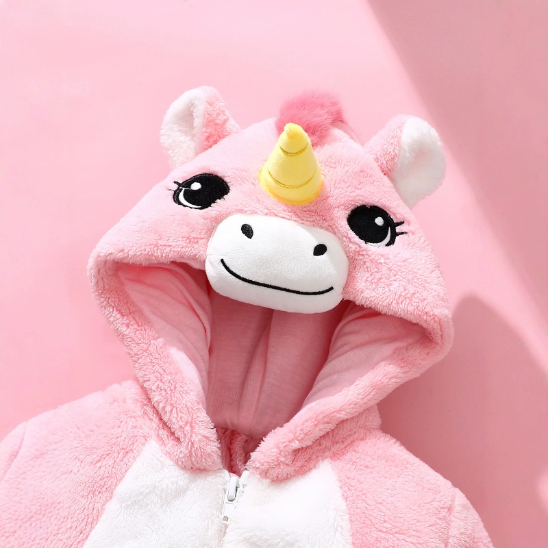 Romper Bayi Baru Lahir Unicorn - Cotton Baby Onesies Zipper ulasan dan harga