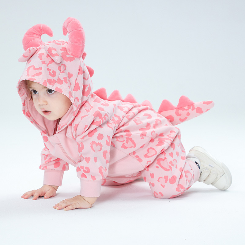 Musim Semi Kigurumis Bayi Pere - Cotton Baby Onesies Zipper ulasan dan harga