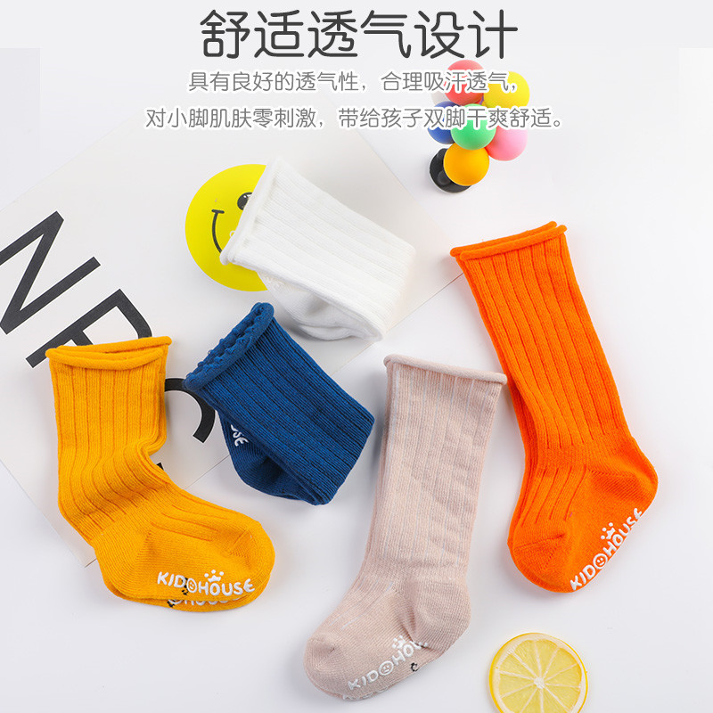 5 Pasang/Lot Kaus Kaki Bayi Mu - Unisex Baby Socks Non Slip ulasan dan harga