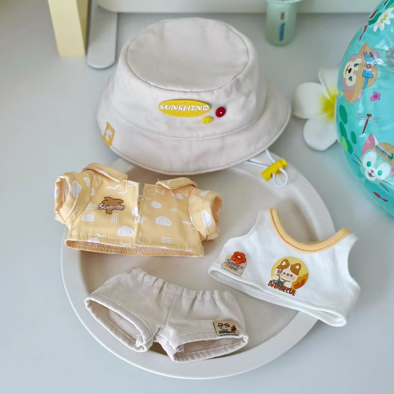Gaun bayi 20cm, boneka katun C - Baby Clothes ulasan dan harga